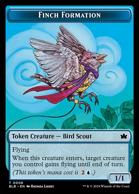 Finch Formation (Bloomburrow Tokens #6)