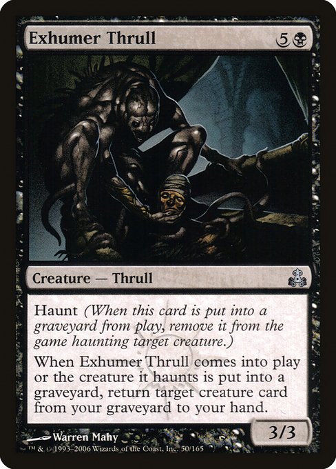 Exhumer Thrull (Guildpact #50)