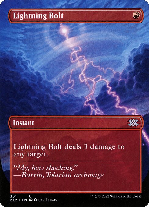 Lightning Bolt (Double Masters 2022 #361)
