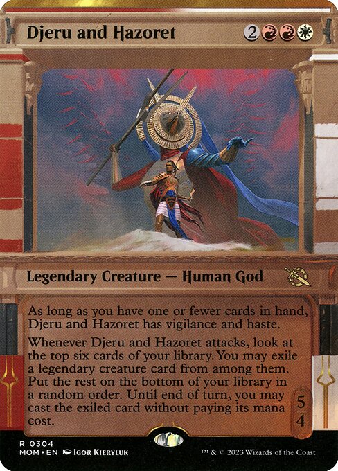 Djeru and Hazoret card image