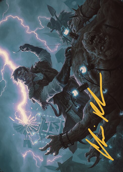Geralf, the Fleshwright // Geralf, the Fleshwright (Outlaws of Thunder Junction Art Series #5)