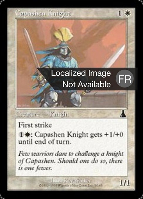 Capashen Knight (Urza's Destiny #3)