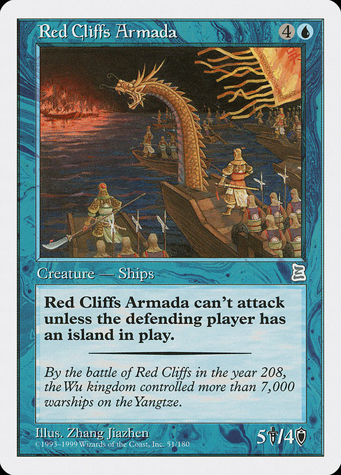 Red Cliffs Armada card image