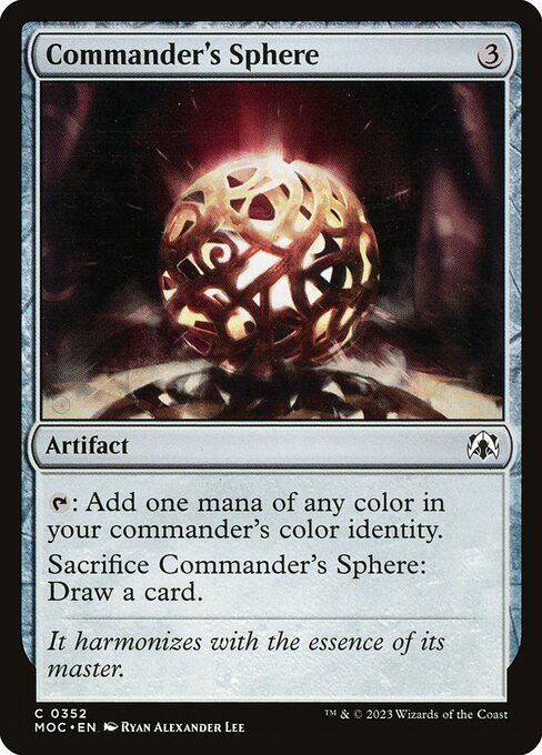 Commander's Sphere (March of the Machine Commander #352)