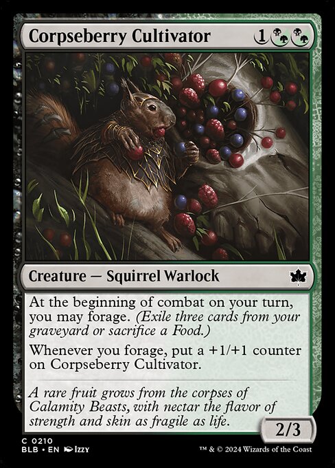 Corpseberry Cultivator (Bloomburrow #210)