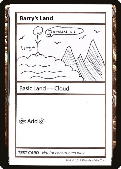 Barry's Land (Mystery Booster Playtest Cards 2021 #113)