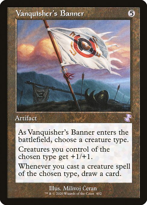 Vanquisher's Banner (Time Spiral Remastered #402)