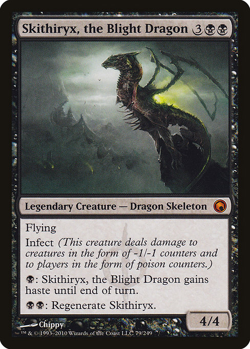 Skithiryx, the Blight Dragon (Scars of Mirrodin #79)