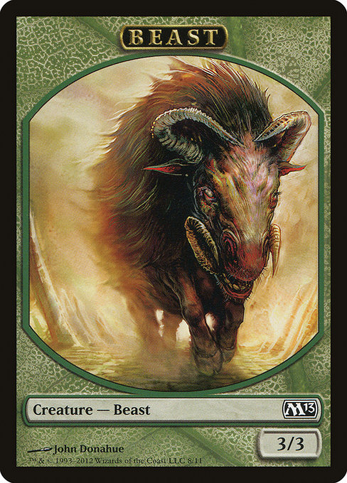 Beast (Magic 2013 Tokens #8)