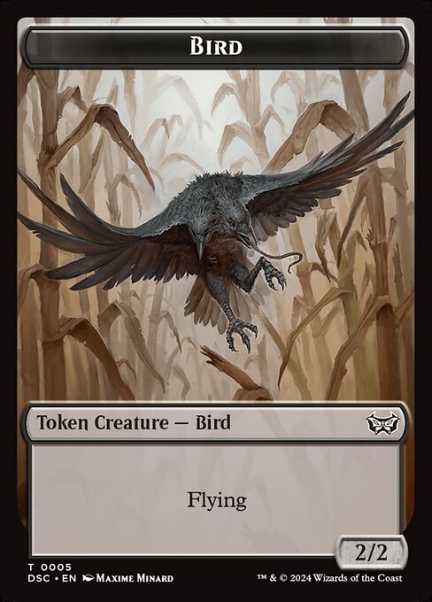 Bird (Duskmourn Commander Tokens #5)