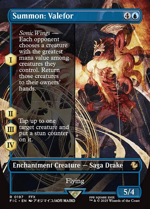 Summon: Valefor (Final Fantasy Commander #197)