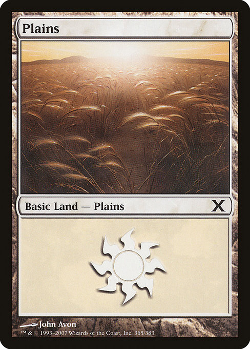 Plains (Tenth Edition #365)