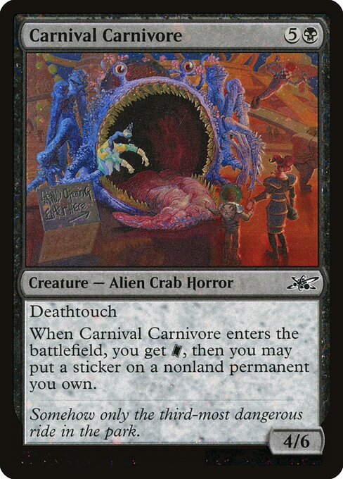 Carnival Carnivore card image