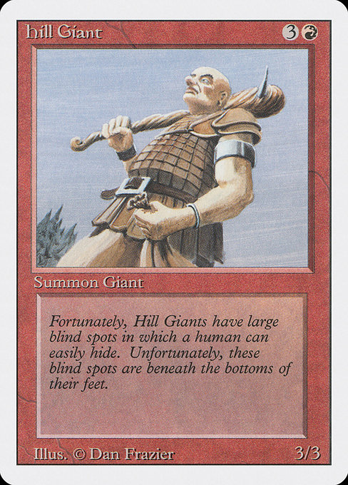 Hill Giant (Revised Edition #158)