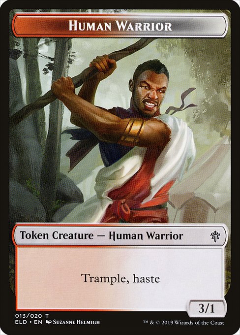 Human Warrior card image