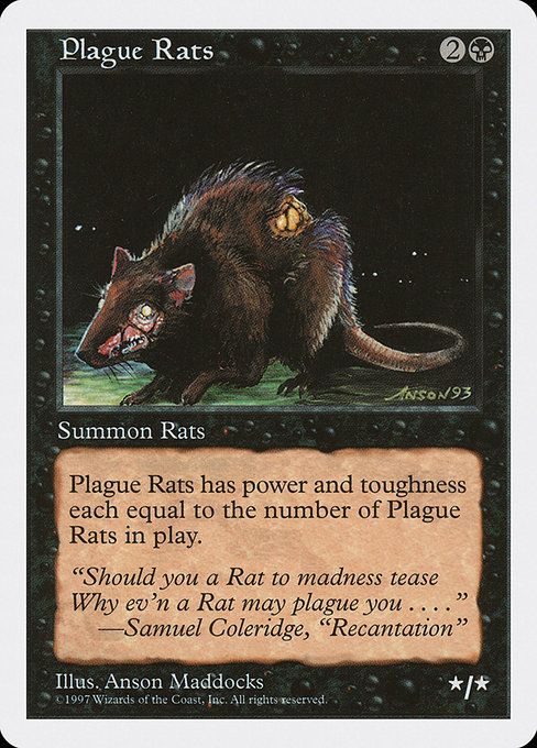 Plague Rats (Fifth Edition #188)