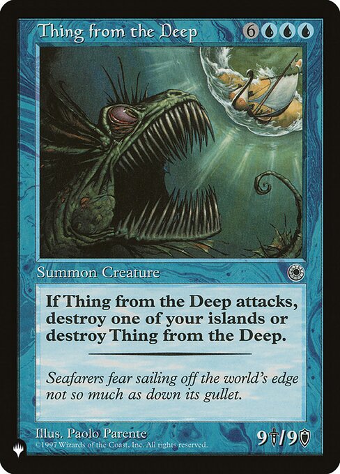 Chose des profondeurs|Thing from the Deep