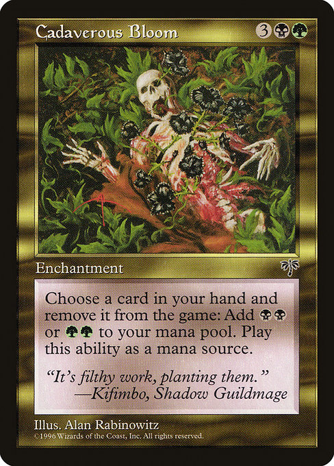 Cadaverous Bloom card image