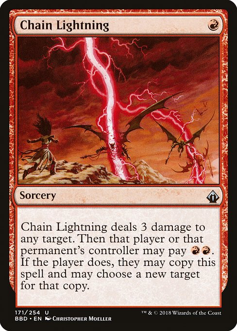 Chain Lightning (Battlebond #171)