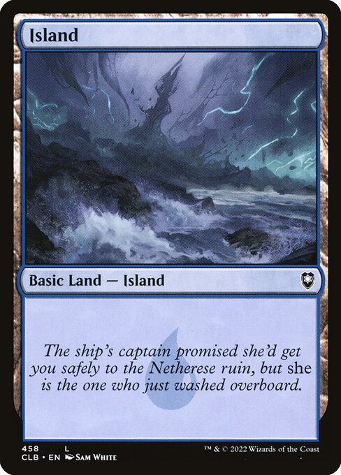 Island (Commander Legends: Battle for Baldur's Gate #458)