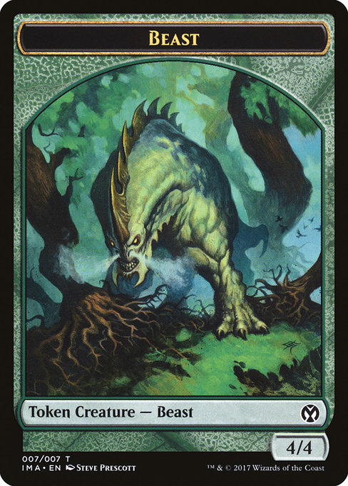 Beast (Iconic Masters Tokens #7)