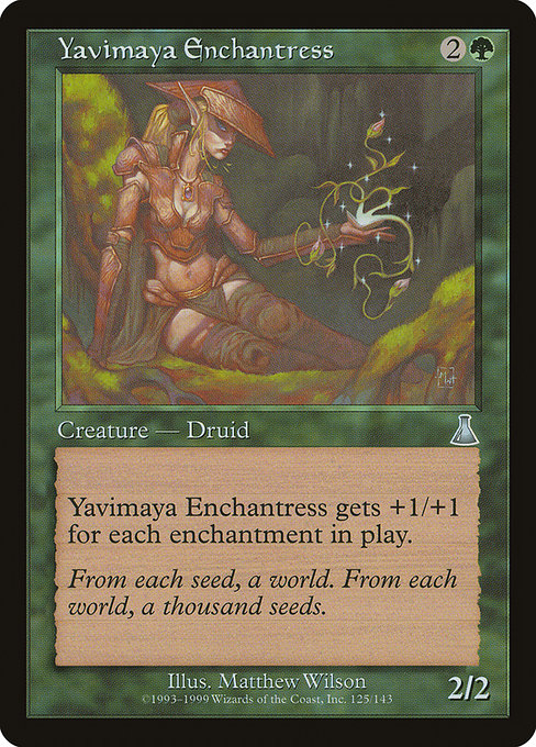 Yavimaya Enchantress card image
