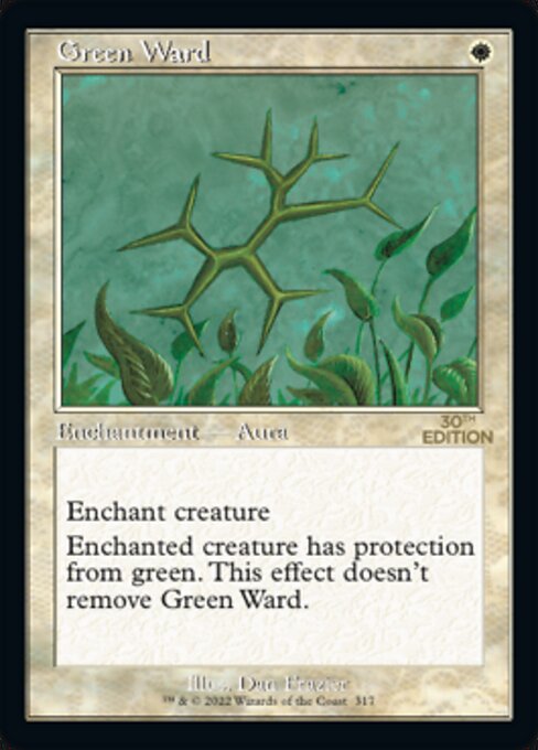 Rune de garde verte|Green Ward