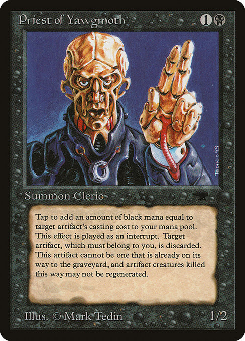 Priest of Yawgmoth card image