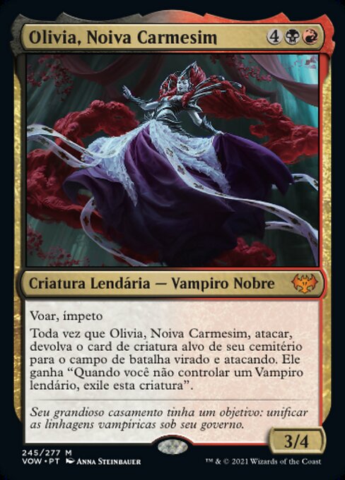 Olivia, Crimson Bride (Innistrad: Crimson Vow #245)