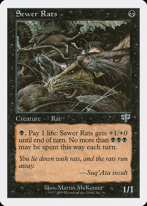 Rats d'égoûts|Sewer Rats