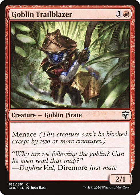 Goblin Trailblazer (Commander Legends #182)