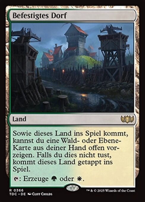 Befestigtes Dorf