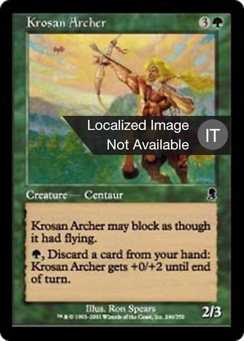 Krosan Archer (Odyssey #246)