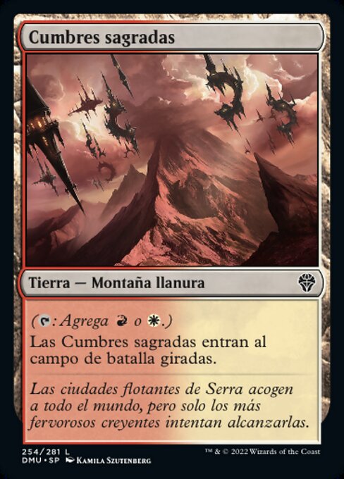 Sacred Peaks (Dominaria United #254)