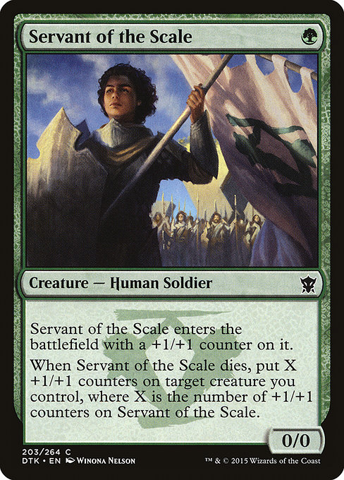 Servant of the Scale (Dragons of Tarkir #203)