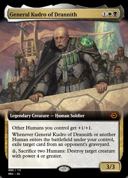 General Kudro of Drannith (Magic Online Promos #80805)