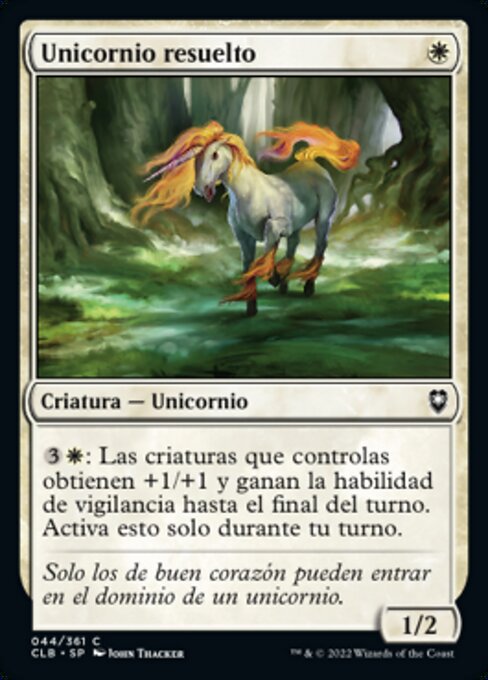 Steadfast Unicorn (CLB)
