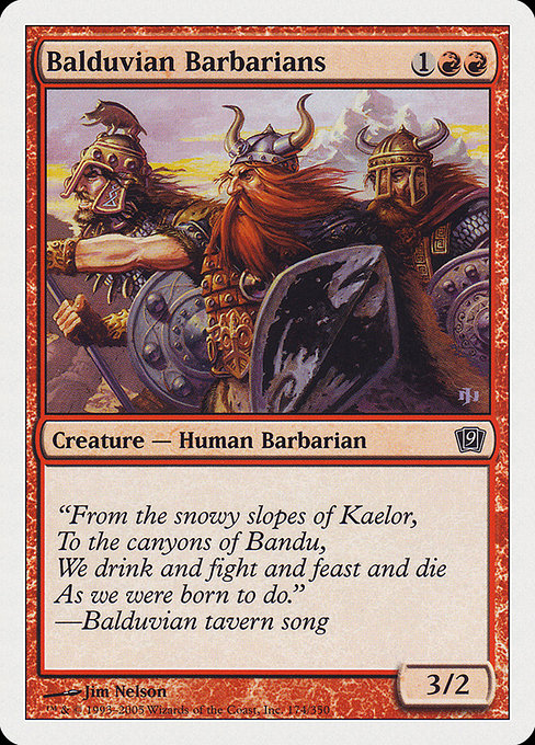 Balduvian Barbarians (9ED)