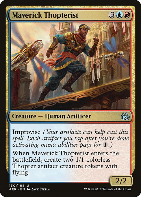 Maverick Thopterist (Aether Revolt #130)