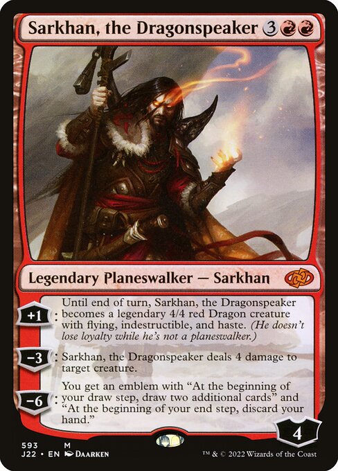 Sarkhan, the Dragonspeaker (Jumpstart 2022 #593)