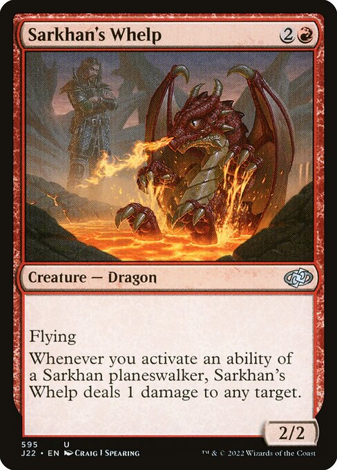 Dragonnet de Sarkhan|Sarkhan's Whelp