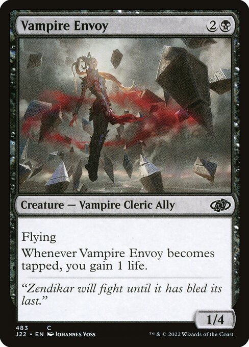 Vampire Envoy (Jumpstart 2022 #483)