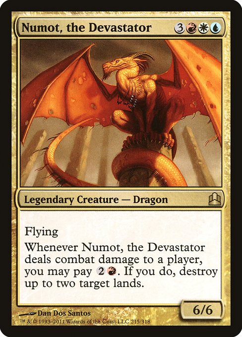 Numot, the Devastator (CMD)