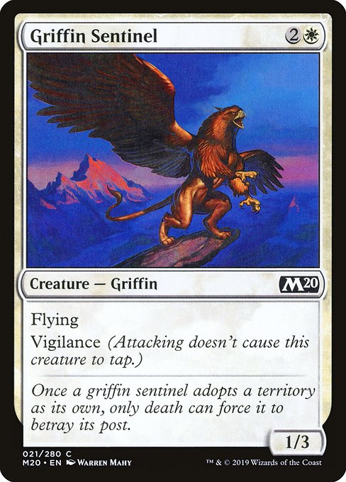 Griffin Sentinel (Core Set 2020 #21)