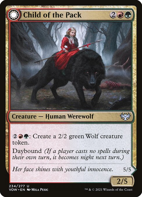 Child of the Pack (Innistrad: Crimson Vow)