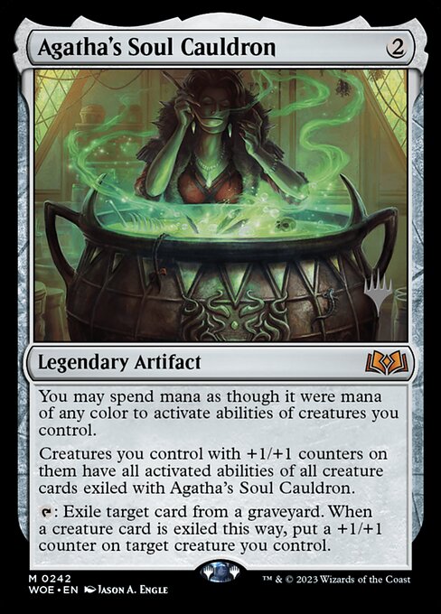 Agatha's Soul Cauldron (Wilds of Eldraine Promos #242p)