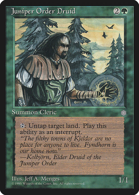 Juniper Order Druid (ice) 251