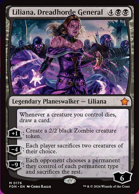 Liliana, Dreadhorde General (Foundations #176)