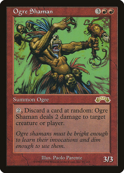 Ogre Shaman (Exodus #91)