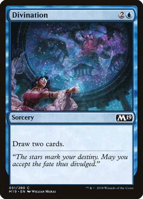 Divination (Core Set 2019 #51)